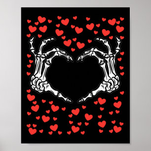Handherz-Valentinstag Liebe Poster