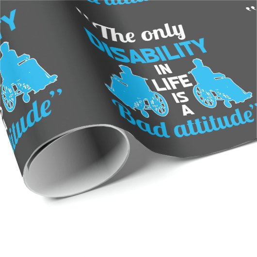 Handicap-Handicap-Handicap-Handicap-Unternehmen Po Geschenkpapier (Rolleneckpunkt)