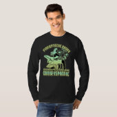 Handicap Rollstuhl für ein Amputationsüberlebnis 1 T-Shirt (Vorne ganz)