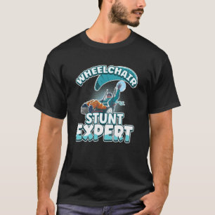 Handicap Rollstuhl für eine Amputationsüberlebensf T-Shirt