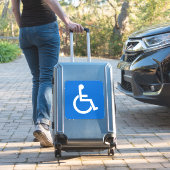 Handicap Sign Aufkleber (Koffer Insitu)
