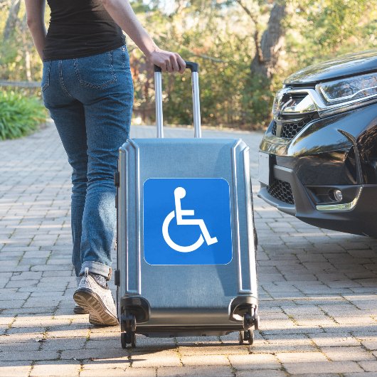 Handicap Sign Aufkleber (Koffer Insitu)