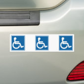 Handicap Sign Autoaufkleber (Auf Auto)