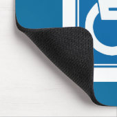 Handicap Sign Mousepad (Ecke)