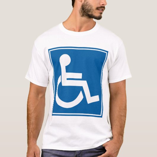 Handicap Sign T-Shirt (Vorderseite)