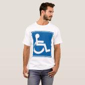 Handicap Sign T-Shirt (Vorne ganz)
