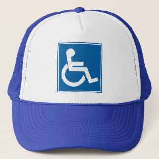 Handicap Sign Truckerkappe