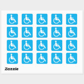 Handicap Stickers (Blatt)