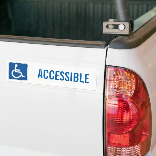 HANDICAPPIERT AUTOAUFKLEBER (Auf Lkw)