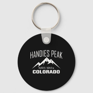 Handies Peak Colorado Klettergipfel Club Outdoor Schlüsselanhänger