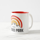 Handies Peak Zweifarbige Tasse (VorderseiteRechts)