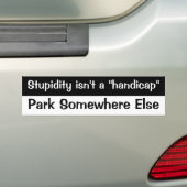 Handikap Autoaufkleber (Auf Auto)