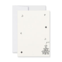 Handillustriertes Champagnerturm Retro-Foto