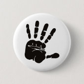 Handimpression schwarz button (Vorderseite)