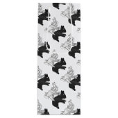 Handkaninchen Silhouette Geschenktüte Für Weinflaschen (Vorderseite)