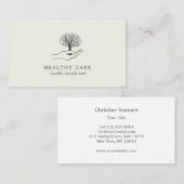 Handlagerbaum Visitenkarte (Vorne/Hinten)