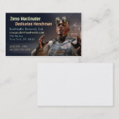 Handlanger-Visitenkarten Visitenkarte (Vorne/Hinten)