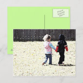 Handlaufen Postkarte (Vorne/Hinten)