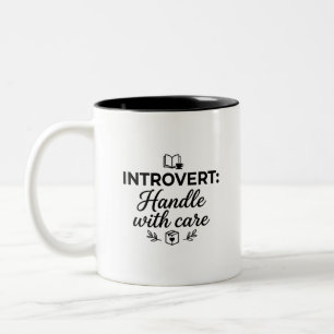 Handle Care Introvert 2-Ton-Tasse Zweifarbige Tasse