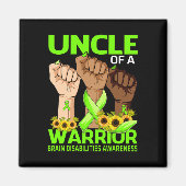 Handle eines Krieger-Gehirnbehinderungen Magnet (Vorne)