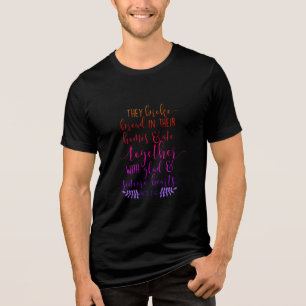 Handle gerecht Liebt Barmherzigkeit Geht demütig C Tri-Blend Shirt