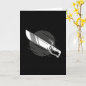 Handle Knife Karte (Gelbe Blume)