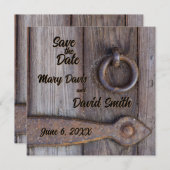 Handle mit Handheizung speichern das Datum Save The Date (Vorne/Hinten)