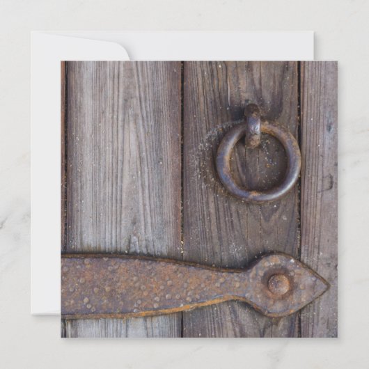 Handle mit Handheizung speichern das Datum Save The Date (Rückseite)