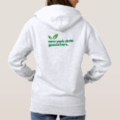 Handle Natural New York Staat Geocachers (Customiz Hoodie (Rückseite)