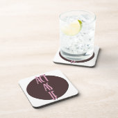 Handle so, als ob Erholung Slogan Getränkeuntersetzer (Rechte Seite)