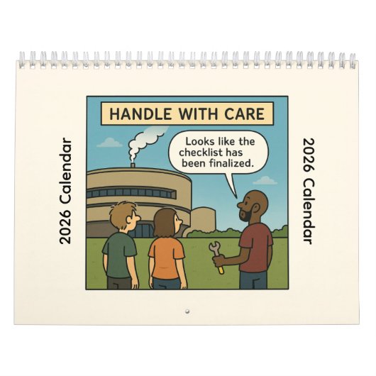 Handle With Care 2026 Calendar Kalender (Titelbild)