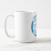 Handle With Care – Belongs to 'Name' Personalized Kaffeetasse (Links)