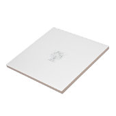 "Handle With Care" Minimalist Earth Ceramic Tile Fliese (Seite)