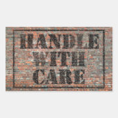 Handle With Care Sticker (Vorderseite)
