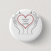 Handle With Love Button (Vorderseite)