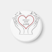 Handle With Love Magnet (Vorne)