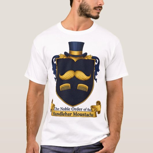 Handlebar Moustache Gentleman's T-Shirt (Vorderseite)