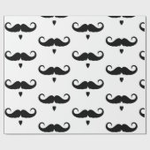 Handlebar Mustache Geschenkpapier (Flach)