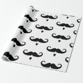 Handlebar Mustache Geschenkpapier (Ungerollt)