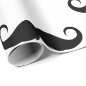 Handlebar Mustache Geschenkpapier (Rolleneckpunkt)