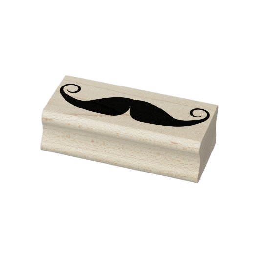 Handlebar Schnurrbart Briefmarke Gummistempel (Stempel)