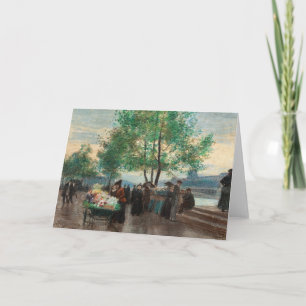 Händler auf der Seine   Victor Gabriel Gilbert Karte