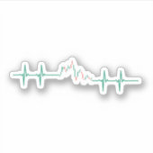 Händler Heartbeat Aufkleber (Vorderseite)