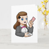 Händler im Poker Karte (Gelbe Blume)