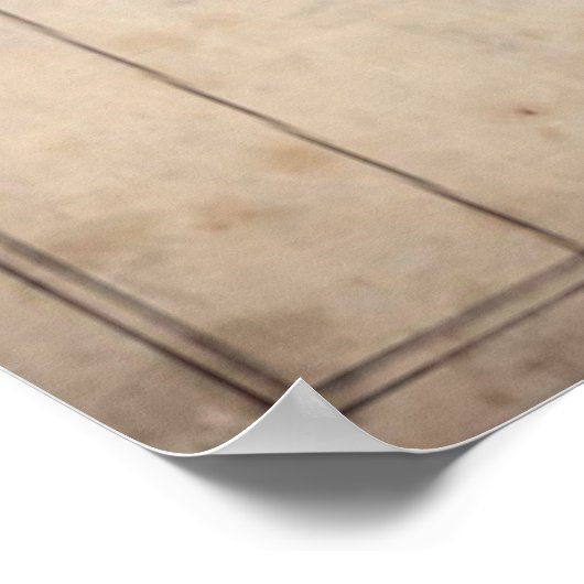 HÄNDLER KARTE OHIO RIVER VALLEY 1753 POSTER (Ecke)