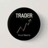 Händler kaufen den Dip Day Trader und Kryptowährun Button (Vorderseite)