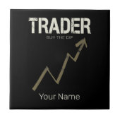 Händler kaufen den Dip Day Trader und Kryptowährun Fliese (Vorderseite)