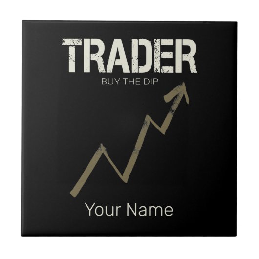 Händler kaufen den Dip Day Trader und Kryptowährun Fliese (Vorderseite)