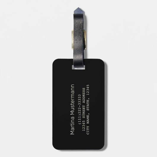 Händler kaufen den Dip Day Trader und Kryptowährun Gepäckanhänger (Rückseite vertikal)