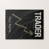 Händler kaufen den Dip Day Trader und Kryptowährun Puzzle (Horizontal)